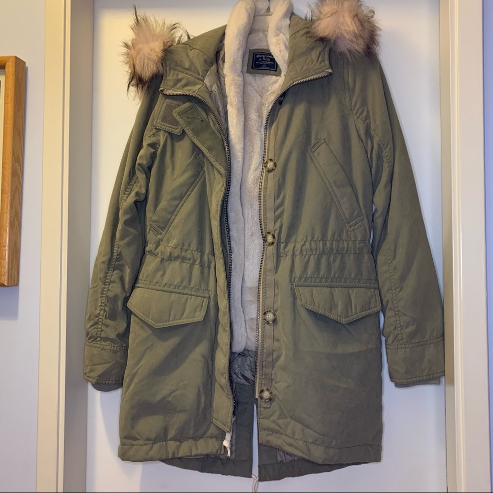 ABERCROMBIE & FITCH | Parka w/ Removable Lining